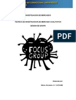 Im Cualitativa Focus Group