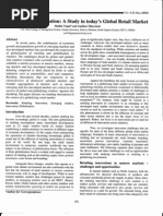 Retailing and Innovation a Study in Today's Global Retail Market