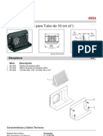 Coladeras: Coladera de Pretil para Tubo de 10 CM (4")