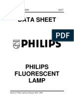 Philips Fluorescent Lamp-Datasheet