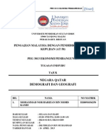 Demografi Dan Geografi Negara Qatar