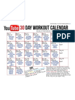 Download Youtube Workout Calendar by Amy Suto SN136415359 doc pdf