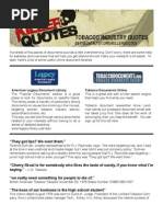 Download Tobacco Industry Doc Quotes by Andy Berndt SN13642057 doc pdf