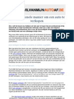 Auto Particulier en BTW | PDF