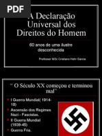 A Declaração Universal dos Direitos do Homem