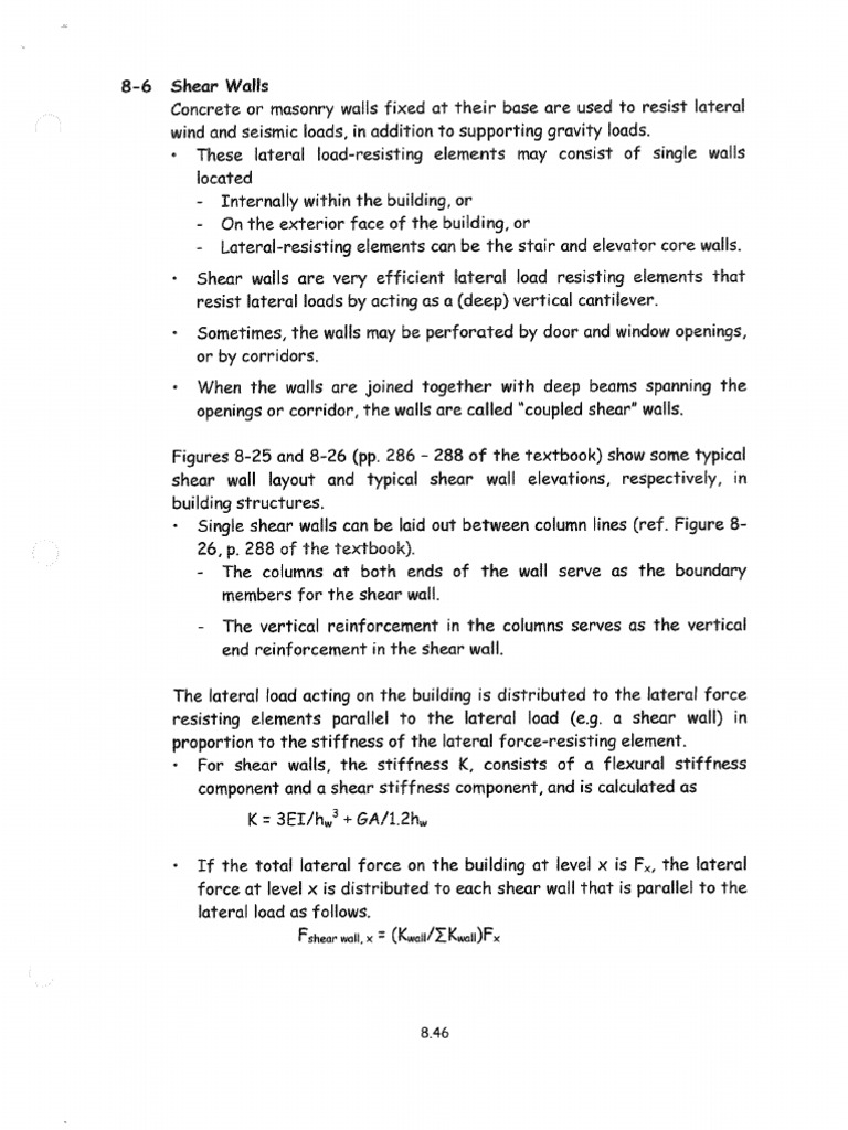 Shear Wall Design Example PDF