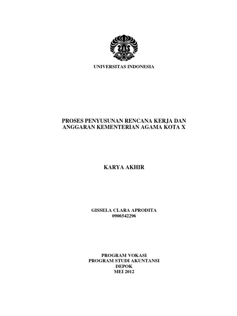 Contoh Skripsi Ui