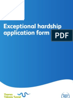 Exceptional Hardship Application - April 2014