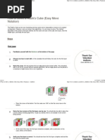 4x4 Rubik's Cube Solving Guide | PDF