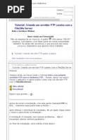 Tutorial_ Criando Um Servidor FTP Caseiro Com o FileZilla Server