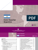 Como Exportar A Argentina 2010