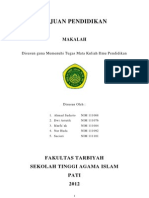 Makalah Tujuan Pendidikan