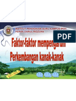 Kuliah 3.faktor Faktormempengaruhiperk - Kanak2