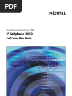 CS1000 Nortel i2050 IP Softphone Callcenter User Guide English 03