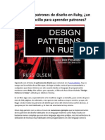 Libro Sobre Patrones de Diseño en Ruby