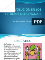 Evolución en Los Estudios Del Lenguaje