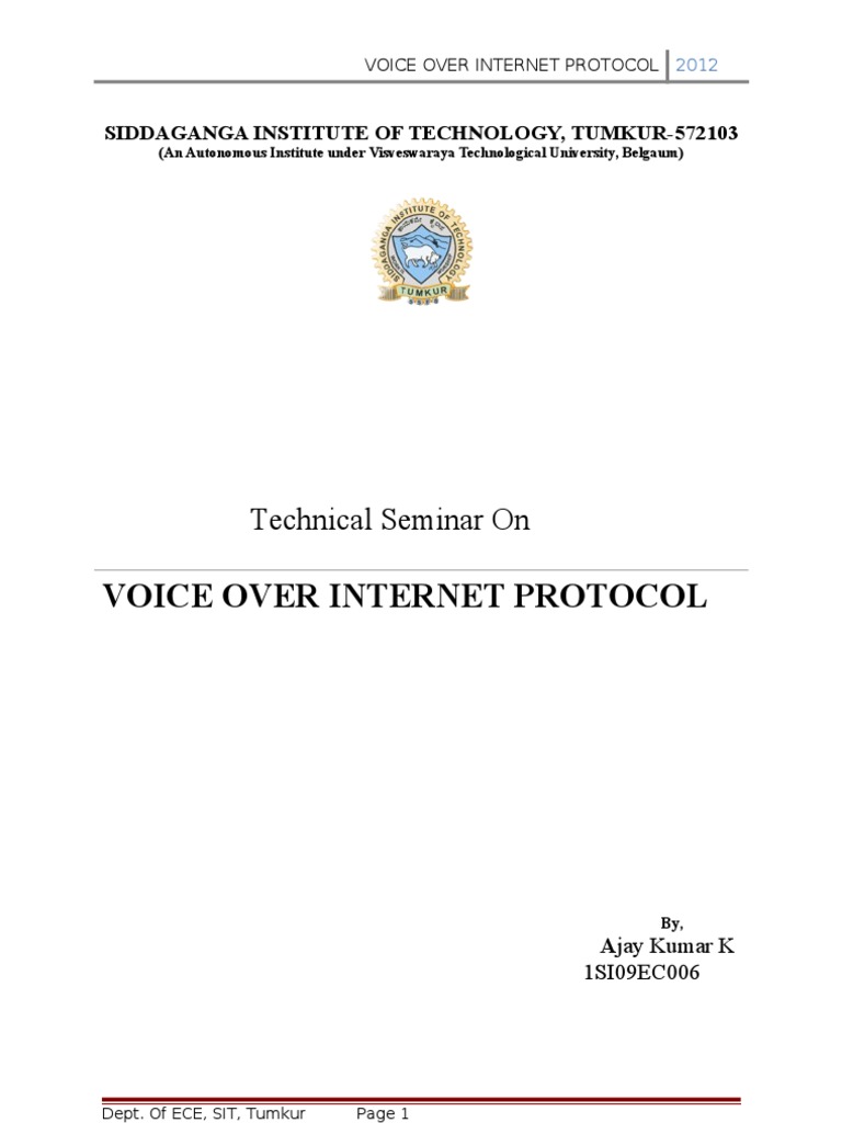 Understanding Voice Over Internet Protocol | PDF