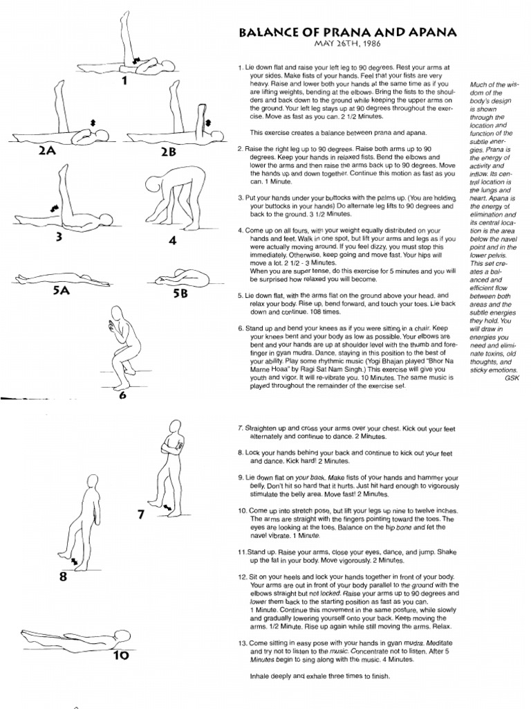 Balance of Prana and Apana - Physical Wisdom | PDF