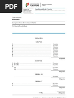 critérios de correção do teste intermédio de filosofia de 2013