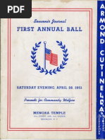 Download 1951 Armond Cutinella Memorial Ball Journal by controlalpha SN13650583 doc pdf