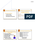 Administração da Produção e Operações