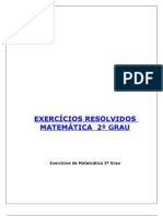 10224927 2 Exercicios Resolvidos de Matematica