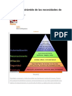 Qué Es La Pirámide de Las Necesidades de Maslow