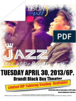 DSOA Jazz Live at The Brandt Black Box Theater