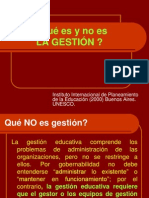 00 - Que Es y No Es Gestion