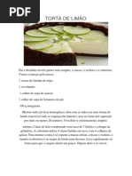 torta de limão