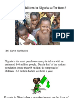 Childre in Nigeria Suffers