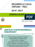 Plan de Desarrollo Local Concertado de la Provincia de Cañete 2010-2021