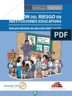 MANUAL DE GESTIÓN DE RIESGOS CENTROS EDUCATIVOS