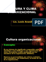 Cultura y Clima Organizacional