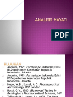 Analisis Hayati