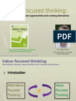 Value Focused Thinking