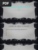 Como Crear Un Blog y Como Subir Un