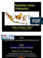 Download RESUME HASIL RISET KESEHATAN DASAR INDONESIA  by sutopo patriajati SN13660077 doc pdf
