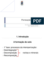 Formação Do Solo