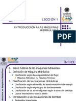 Introducción a las máquinas hidráulicas: clasificación, tipos y aplicaciones