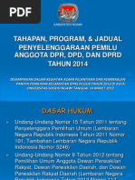 Tahapan Pemilu 2014 Oke