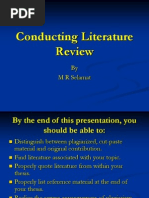 conducting literature review1.ppt