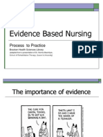 2007 Fall - Nursing 305 - Evidence Based Nursing Presentation