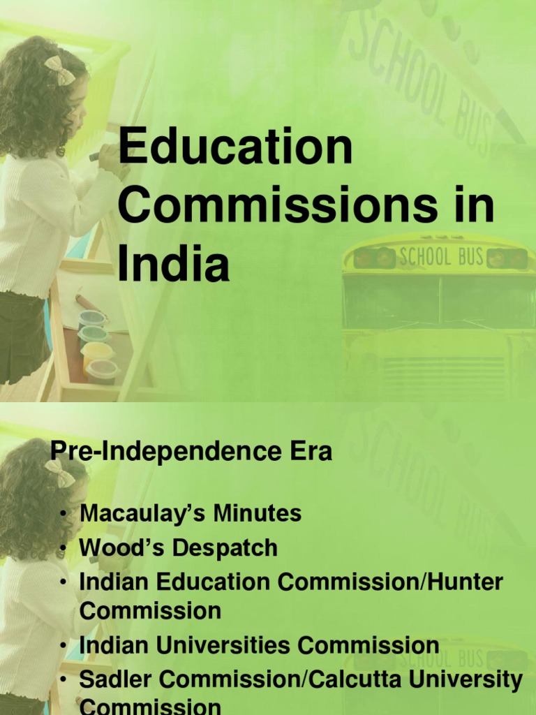 Education Commissions in India | PDF | University | Secondary School