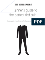 Presents: A Beginner's Guide To The Perfect First Suit