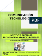 COMUNICACIÓN TECNOLOGICA