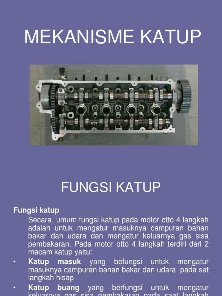 Mekanisme Katup | PDF