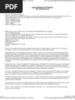 Download Hacking Windows XP Registry by TB SN13662519 doc pdf