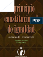 89257065 El Principio Constitucional de Igualdad Miguel Carbonell 1