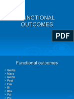 Functional Outcomes in cp 